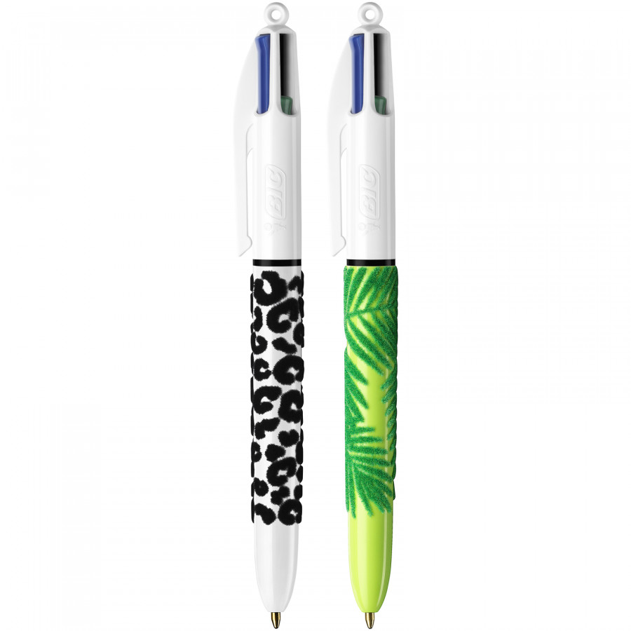 STYLO BIC 4 COULEURS PASTEL - BuroStock Guadeloupe