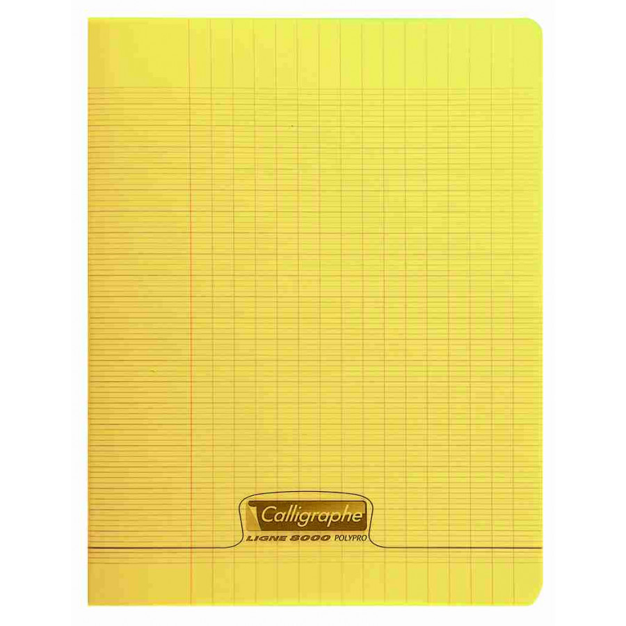 Cahier de Brouillon Calligraphe 17x22 48 pages grands carreaux