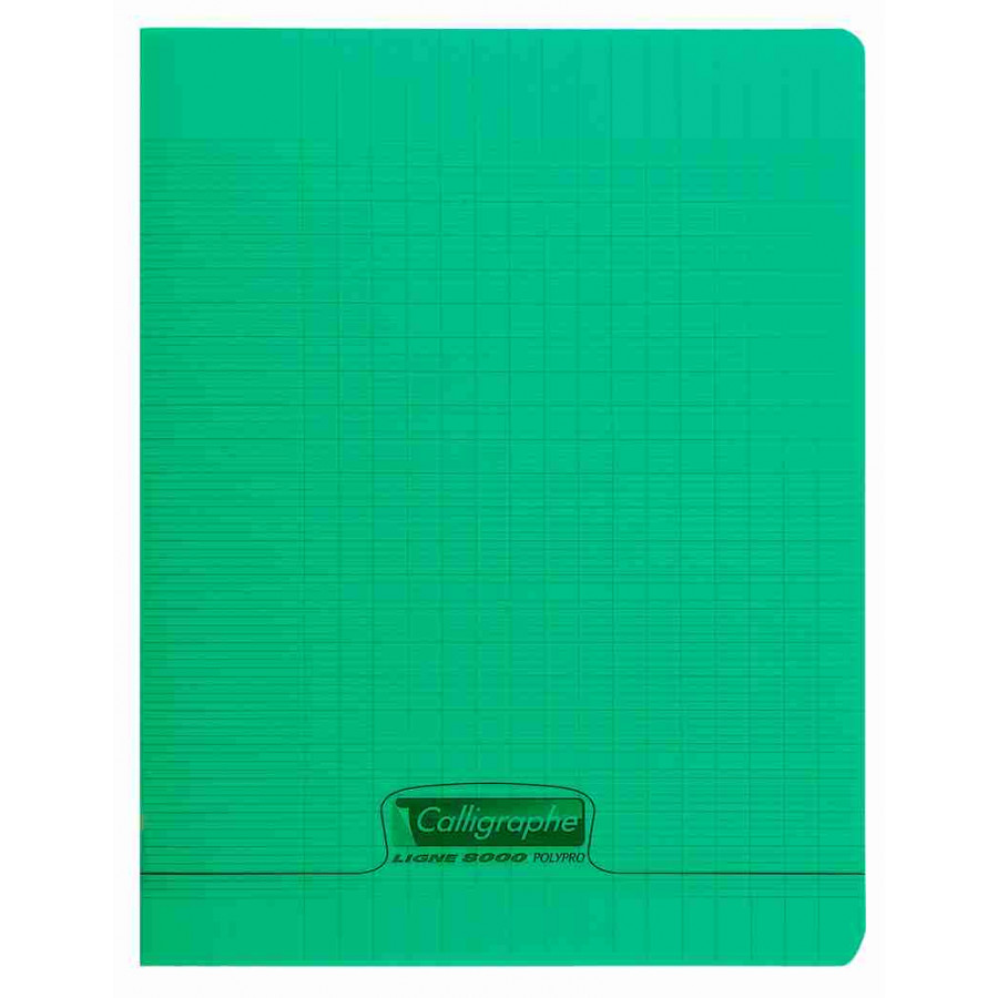 Cahier Polypro bleu CALLIGRAPHE 24x32 48p Petits Carreaux 5x5 90g