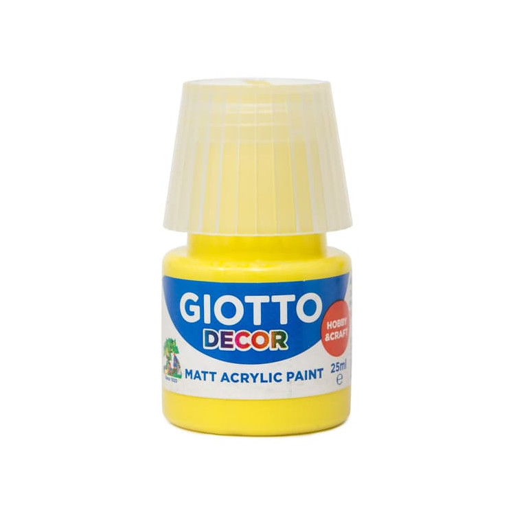 PEINTURE ACRYLIQUE POT25ML JAUNE PRIMAIR