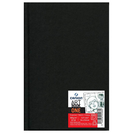 Carnet Art Book cousu - 14x21.6cm