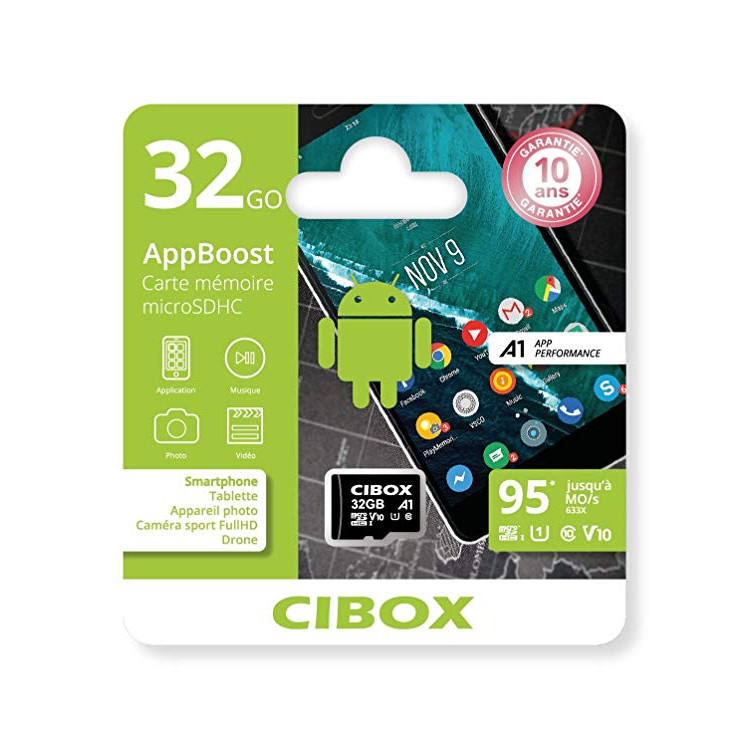 Carte Micro SD 32GO - APPBOOST