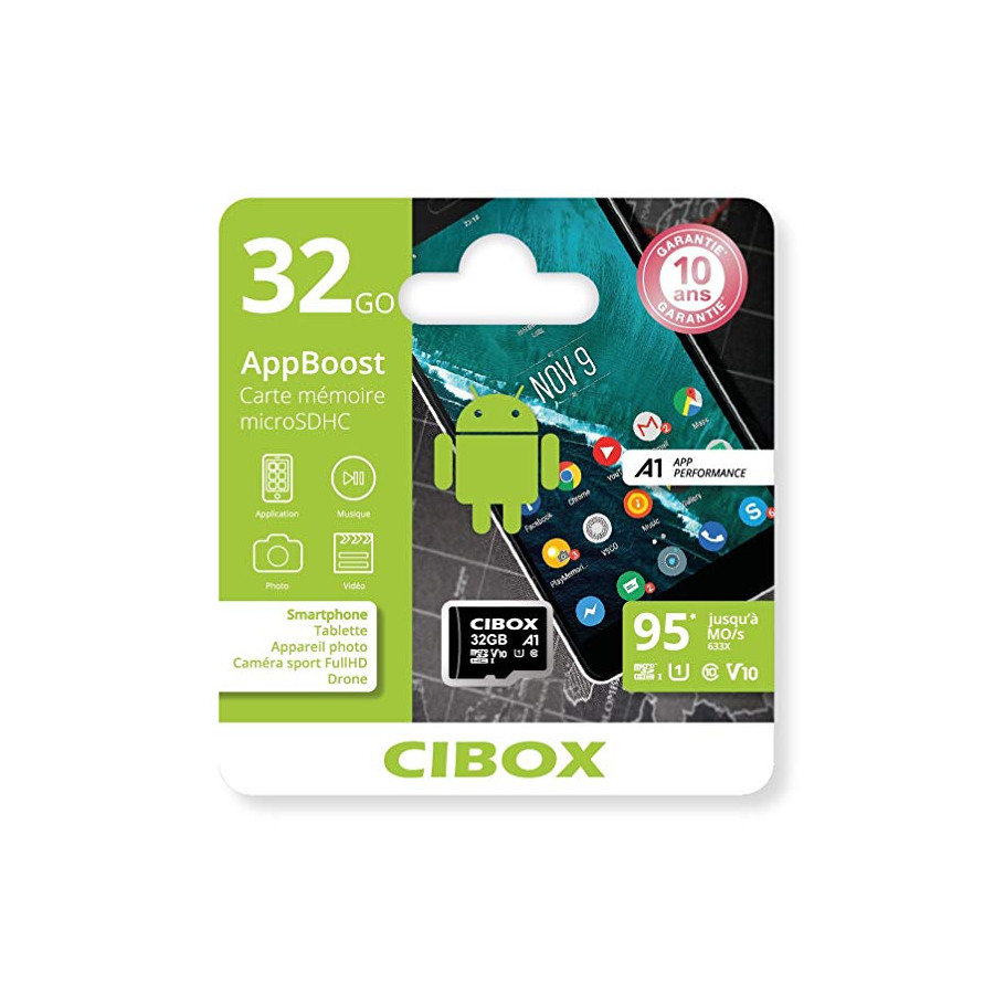 Carte Micro SD 32GO - APPBOOST - BuroStock Guadeloupe