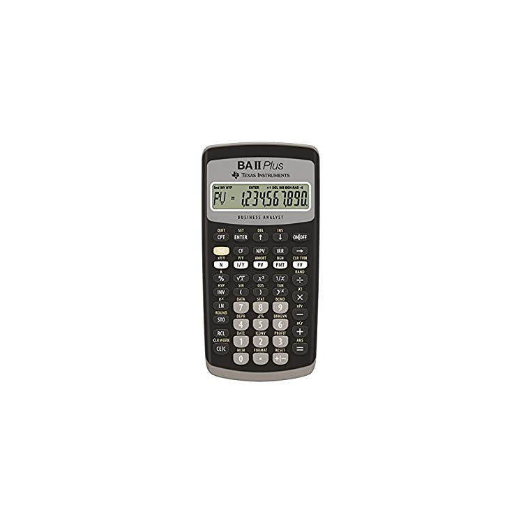 CALCULATRICE FINANCIERE BA-II PLUS