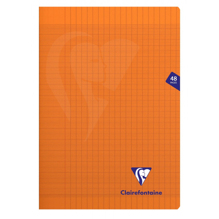 PIQURE A4 48PAGES ORANGE POLYPRO