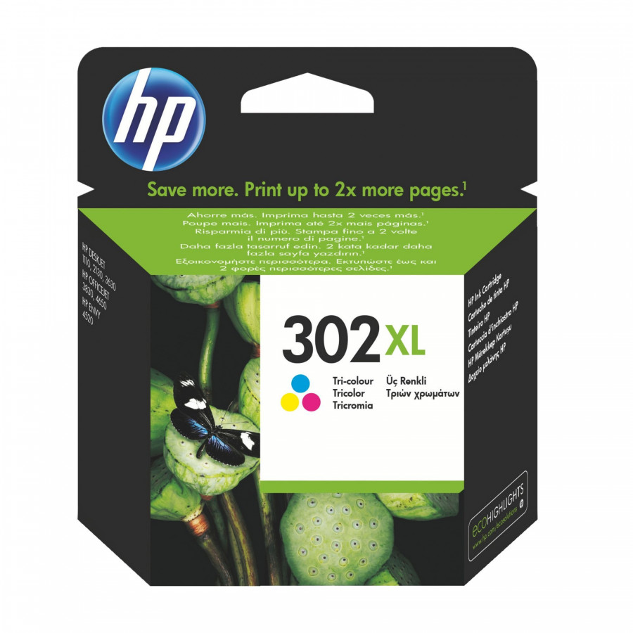 HP 302 Multipack Noir(e) / Plusieurs couleurs