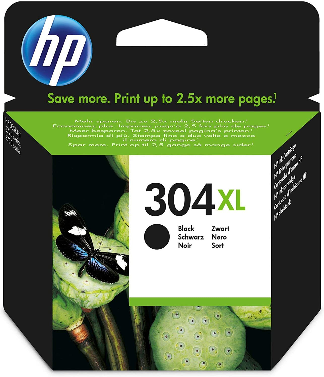 HP 304 Noir(e) Cartouche d'encre