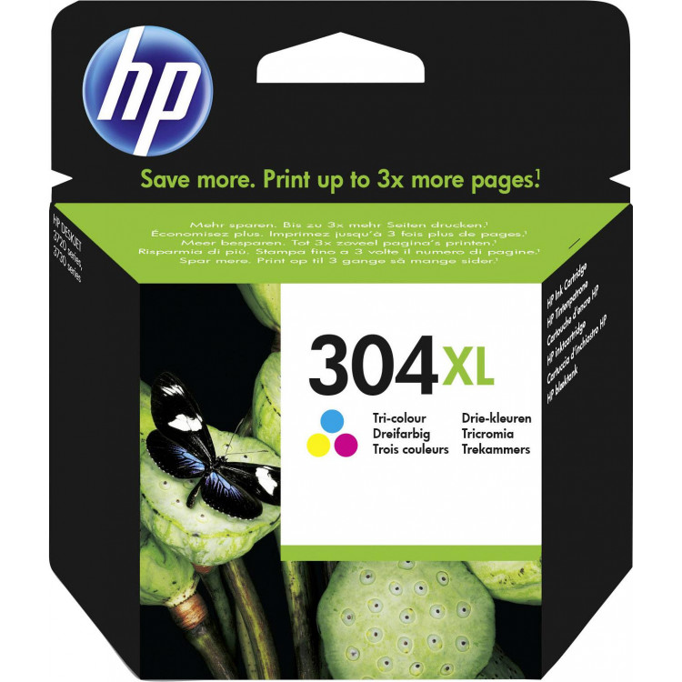 CARTOUCHE HP 304 COULEURS XL