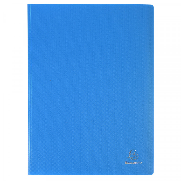 RELIURE 80 POCHET/FIXES160VUES BLEU