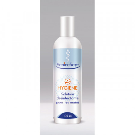 SOLUTION HYDROALCOOLIQUE FLACON DE 100ML