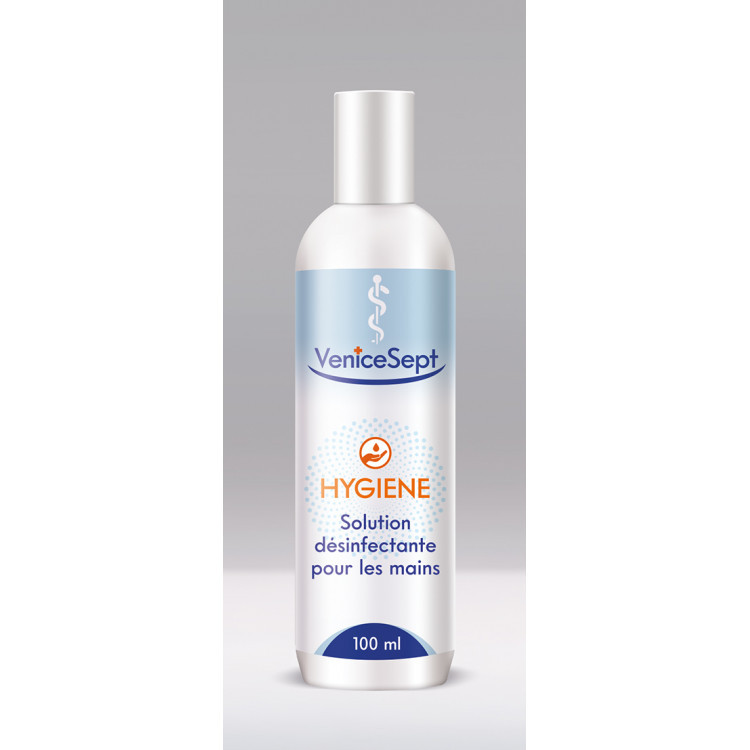 SOLUTION HYDROALCOOLIQUE FLACON DE 100ML