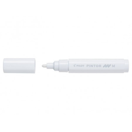 PINTOR - MARQUEUR PEINTURE - BLANC - POINTE MOYENNE