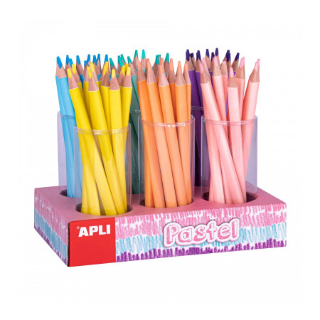 CRAYONS DE COULEURS JUMBO PASTEL