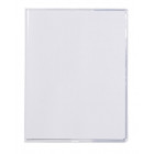 PROTEGE CAHIER AVEC RABAT 17X22 TRANSPARENT