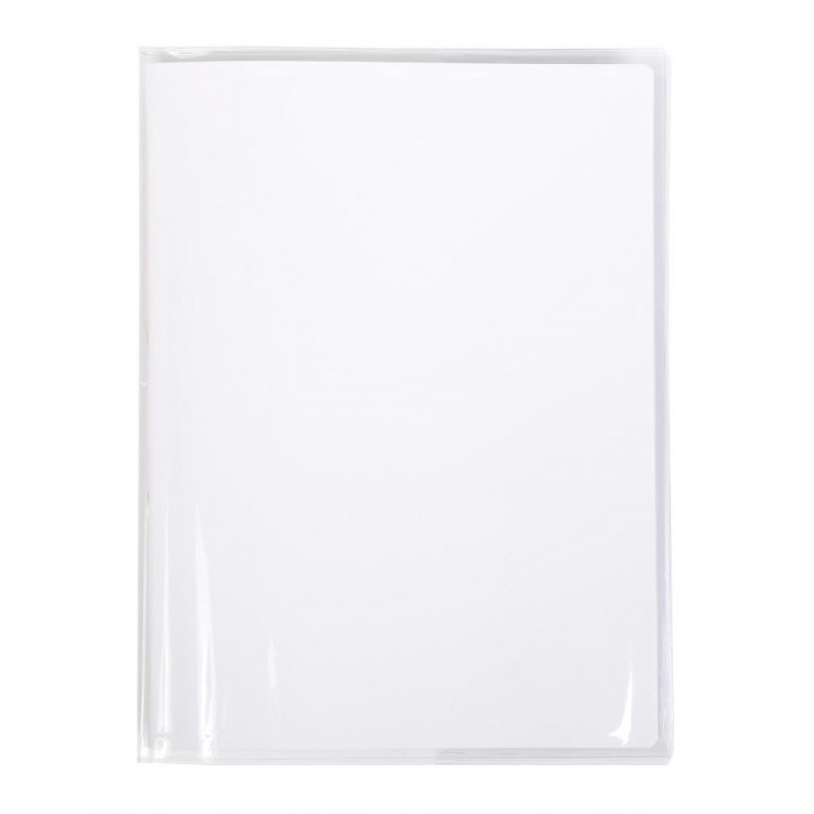 PROTEGE CAHIER AVEC RABAT 24X32 TRANSPARENT