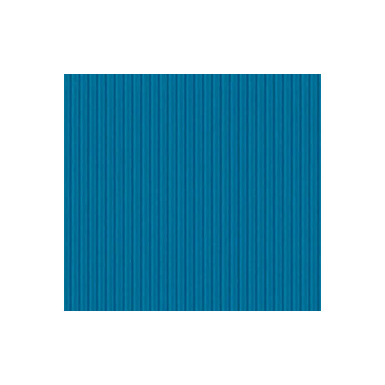 CARTON ONDULÉ 50X70CM BLEU