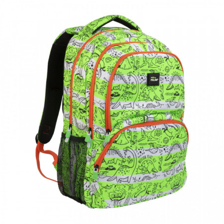 SAC À DOS SCOLAIRE VERT 25L "DYNO"