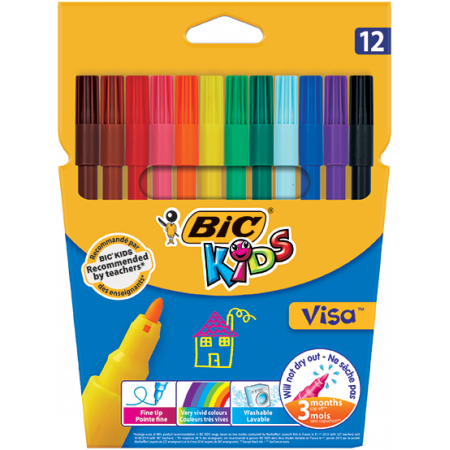 Etuit Feutres BIC VISA™