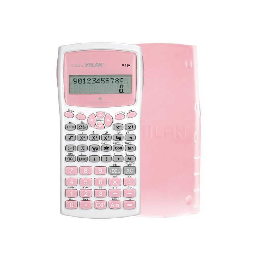 CALCULATRICE SCIENTIFIQUE ANTI BACTERIEN ROSE - BuroStock Guadeloupe