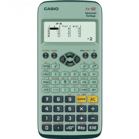 CASIO FX92 spéciale collège calculatrice scientifique
