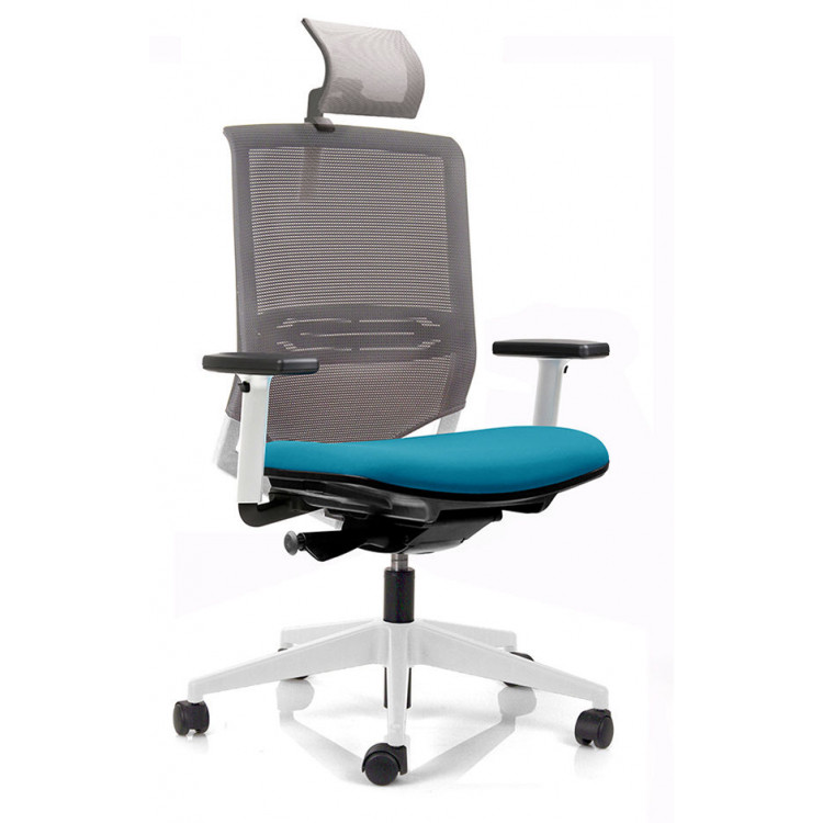 FAUTEUIL DE BUREAU " KENO C ONE " CADRE BLC/TET