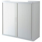 ARMOIRE BASSE 104*110*41.5 BLANCHE