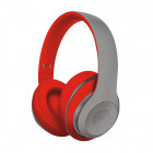 CASQUE BLUETOOTH 3.0 PLATINET GRIS/ROUGE