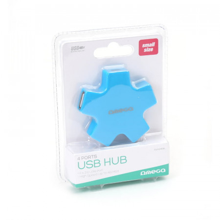HUB USB 2.0 4 PORTS ETOILE BLEUE