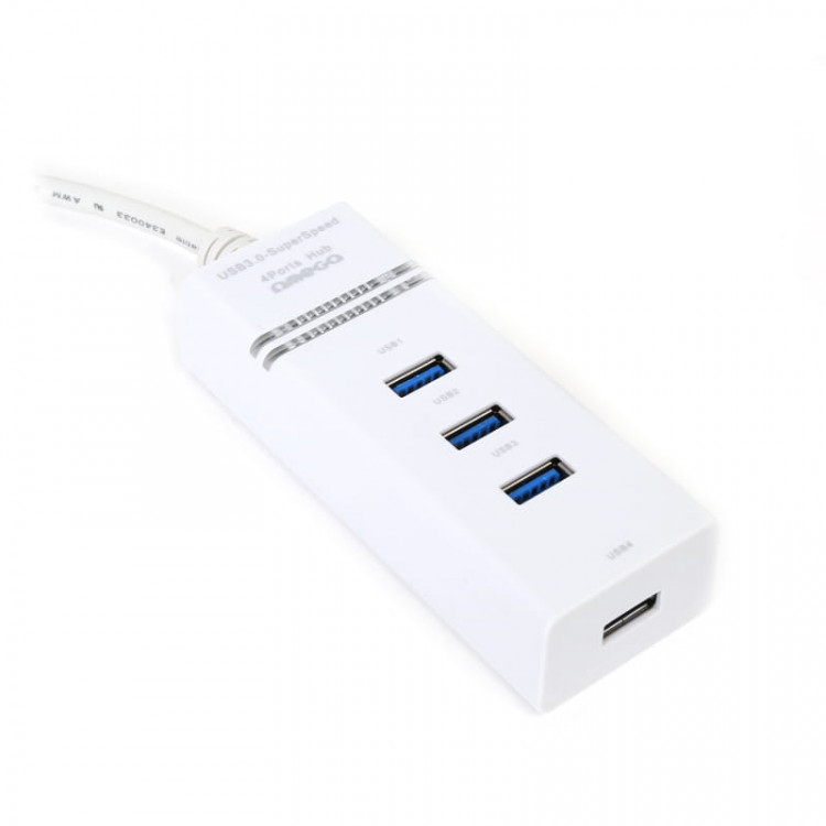 Hub USB 3.0 4 Ports Blanc