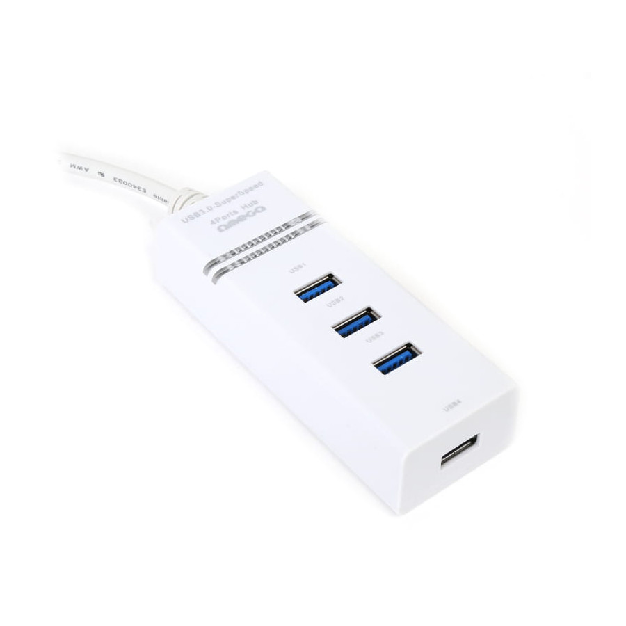 4 Ports Hub USB 3.0, répartiteur USB pour Ordinateur Portable avec câble de  1,20 m, Adaptateur Multi-USB, Transfert de données Rapide Compatible avec