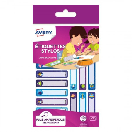 ETIQUETTES X30 STYLOS SPORT 50MMX10MM