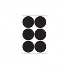 ETIQUETTES ARDOISE 95X63 (10) NOIR