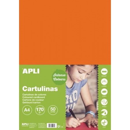 DESSIN 170G A4 ORANGE