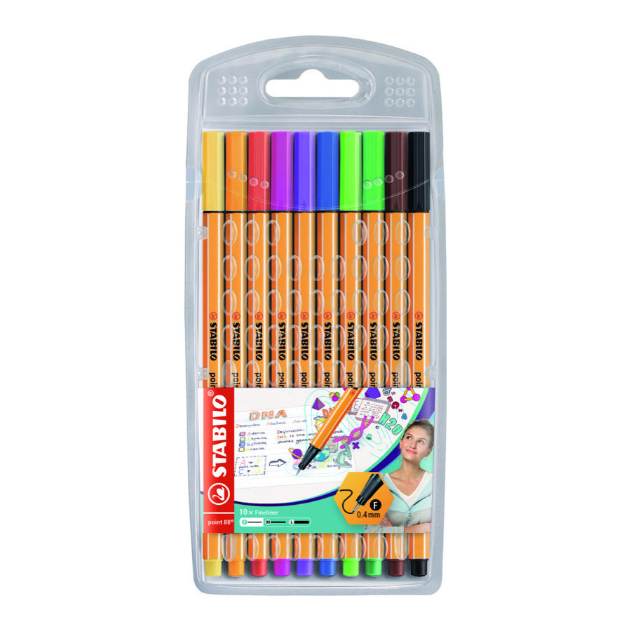 Lot de 04 Stylo 04 Couleurs – Bleu, Vert, Rouge et Noir - Prix en Algérie