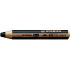 1 crayon multitalents STABILO woody 3 in 1 noir