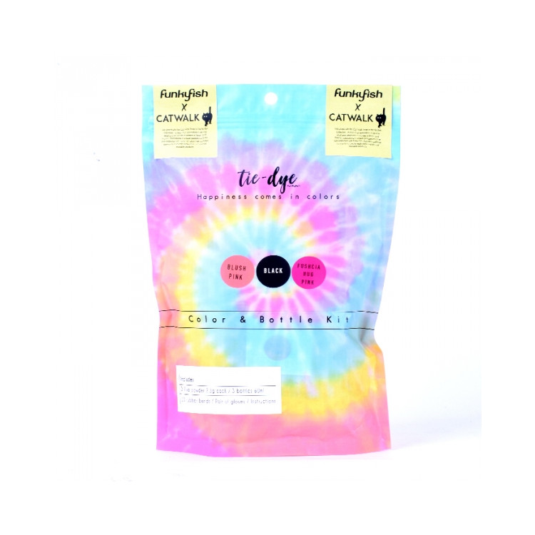 KIT 3 Couleurs TIE DYE