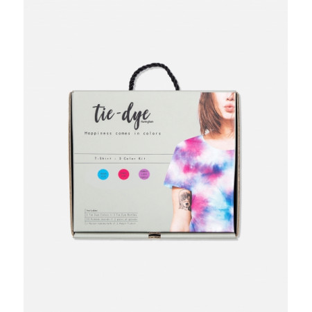 TIE DYE KIT 3 Couleur pour T-SHIRT adulte