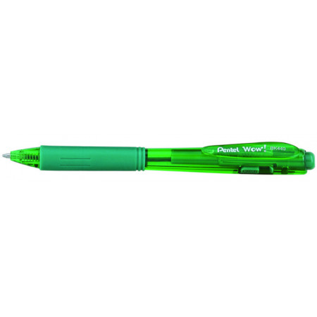 STYLO BILLE - Pentel Wow! - 1,0mm - EPAISSEUR DE TRAIT VERT