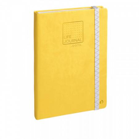 Bullet journal 15x21cm Life Journal JAUNE