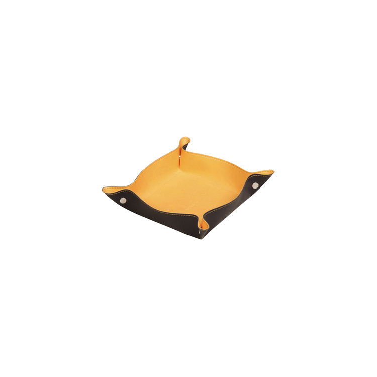 Vide-poche rév Rhodiarama Orange & Noir