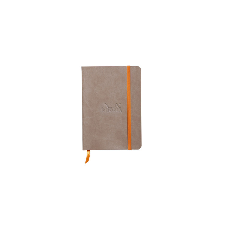 Carnet Rhodiar souple A6 Taupe 144p 90g