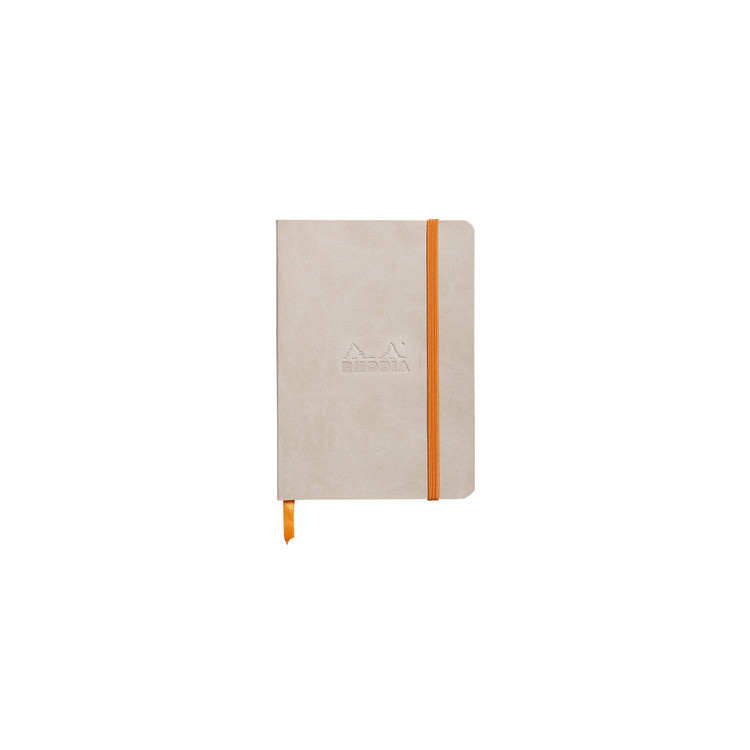 Carnet Rhodiar souple A6 Beige 144p 90g