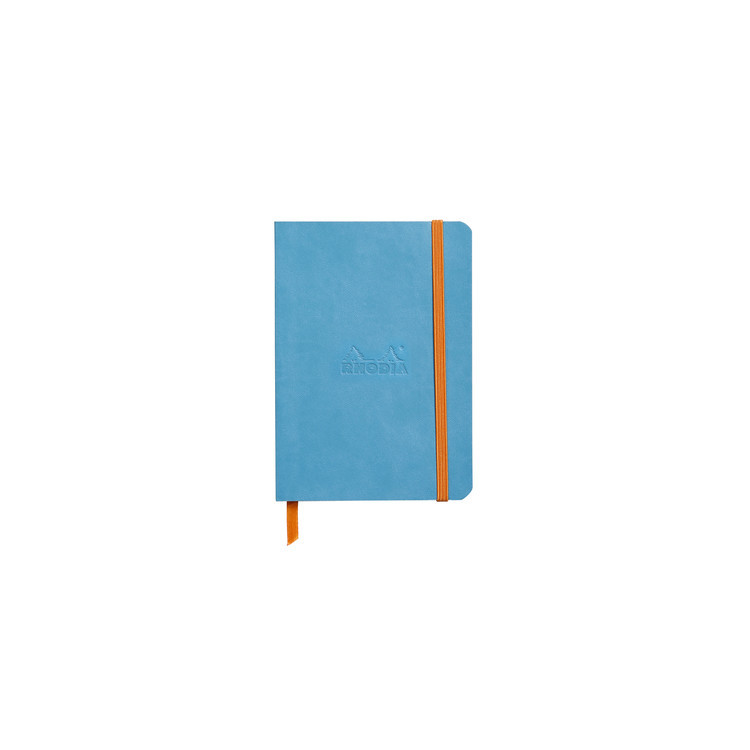 Carnet Rhodiar souple A6 Turquoise 144p 90g