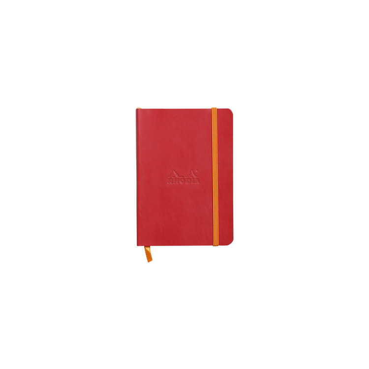 Carnet Rhodiar souple A6 Coquelicot 144p 90g