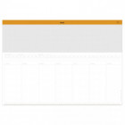 Sous-main Rhodia semainier A2