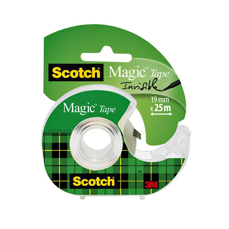 DEVIDOIR RUBAN SCOTCH MAGIC (19MMX25M)