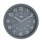 HORLOGE SILENC. RONDE MIN.GRIS TAUP 30CM