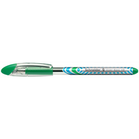 STYLO BILLE - SLIDER BASIC - XB - EPAISSEUR DE TRAIT EXTRA LARGE - VERT