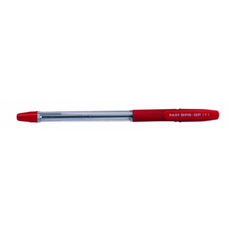 STYLO BILLE - BPS-GP-F - 0,7mm - EPAISSEUR DE TRAIT FIN - ROUGE