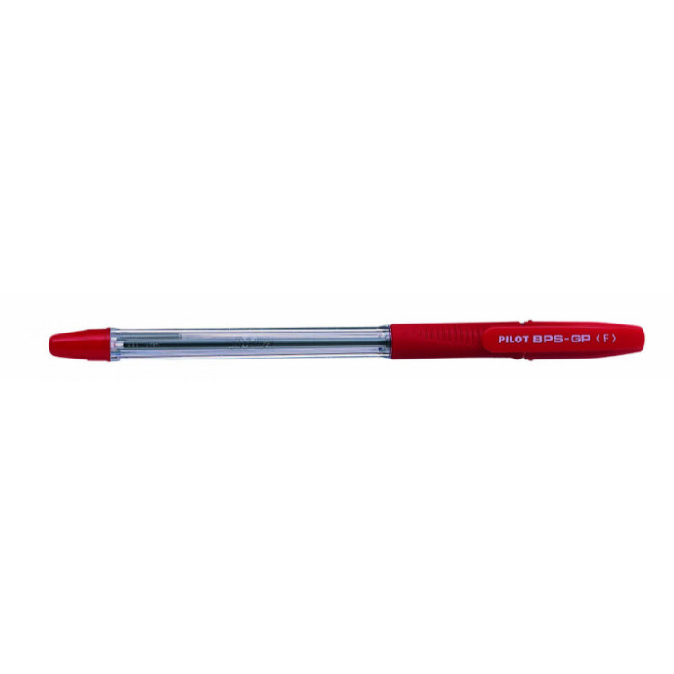 STYLO BILLE - BPS-GP-F - 0,7mm - EPAISSEUR DE TRAIT FIN - ROUGE